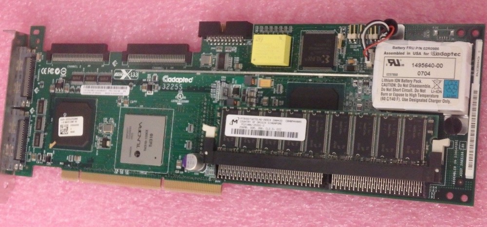 Adaptec 3225S 256Mb Raid Controller Card 13N2198