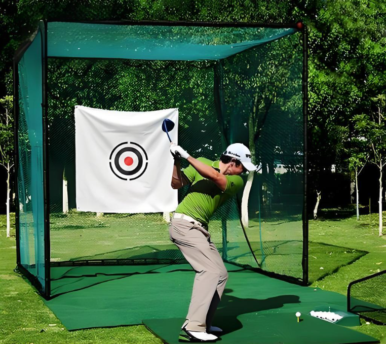 Golf Practice Hitting Target Driving Cage Training Aid Tool 9.8x9.8ft Foldable