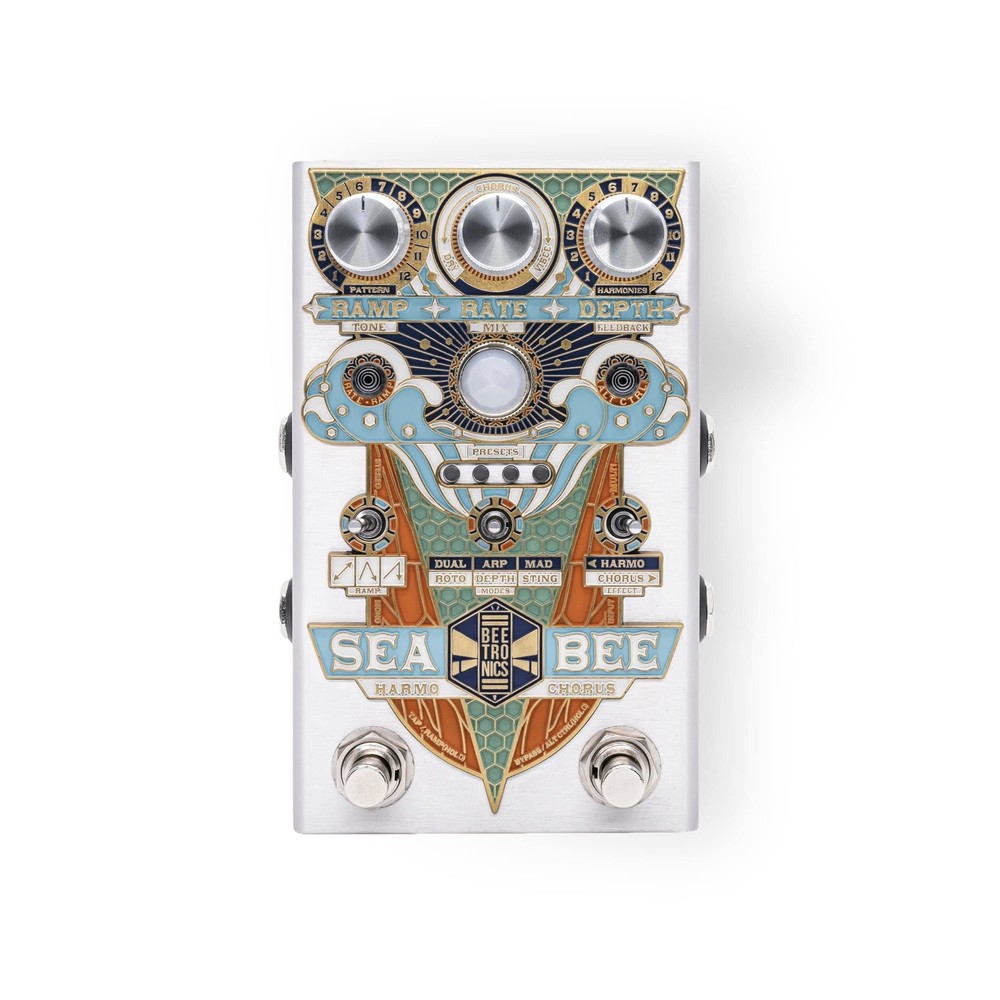 FX Seabee Harmochorus Multi-chorus and Pitch Modulation FX Pedal