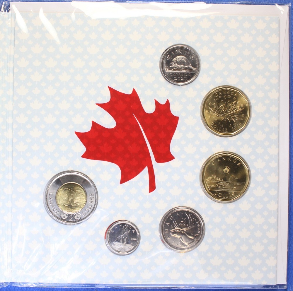 Canada 2020 - Oh Canada Gift Set - Special Maple Leaf Loonie ($1)