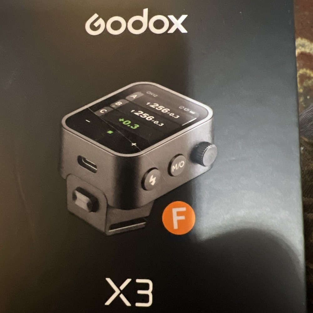 Godox X3-C Touchscreen TTL Wireless Flash Trigger for Canon, 1/8000s HSS