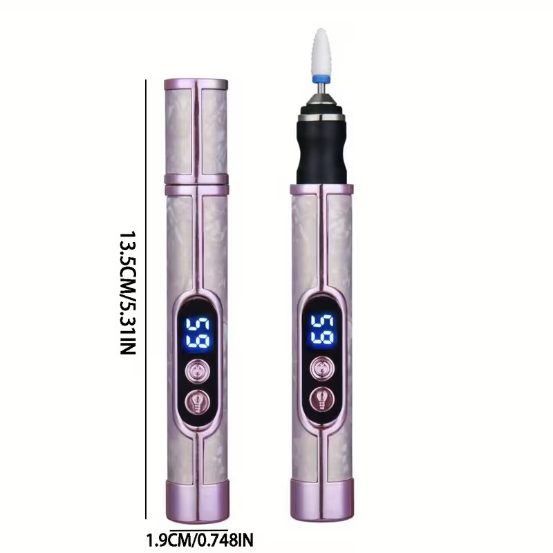 Electric Nail Grinder Drill Set. Manicure Tool Set.