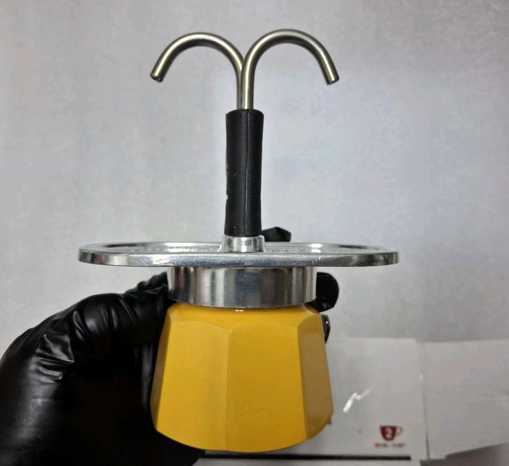 Bialetti - Mini Express Lichtenstein: Moka Set includes Coffee Maker 2-Cup 3oz