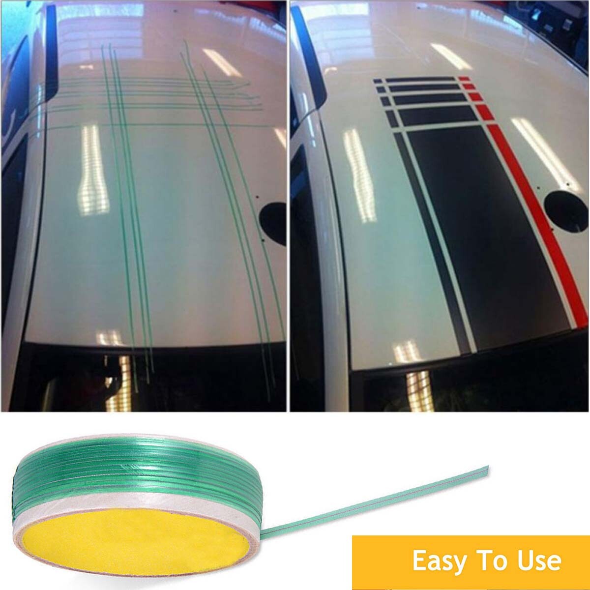 32 Feet=10M Safe Knifeless Finish Line Tape Car Vinyl Wrap Film Cutting Tool Kit