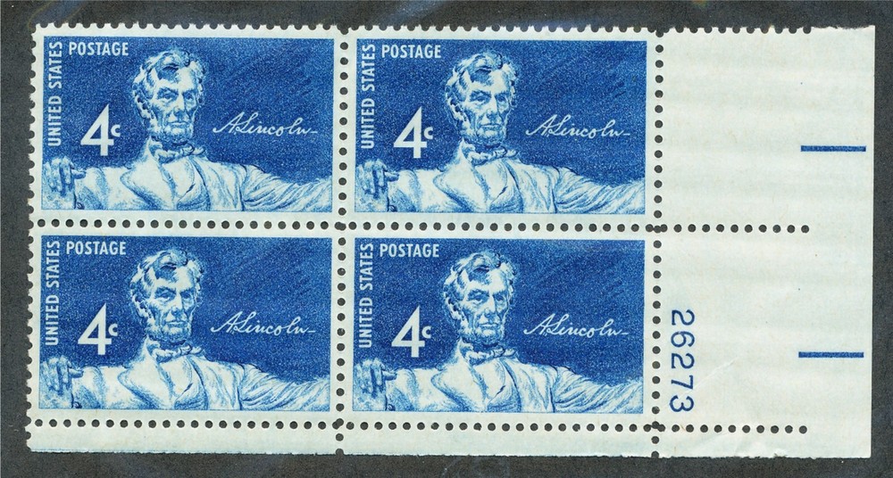 1116     plate block mint never hinged  ...... 161103
