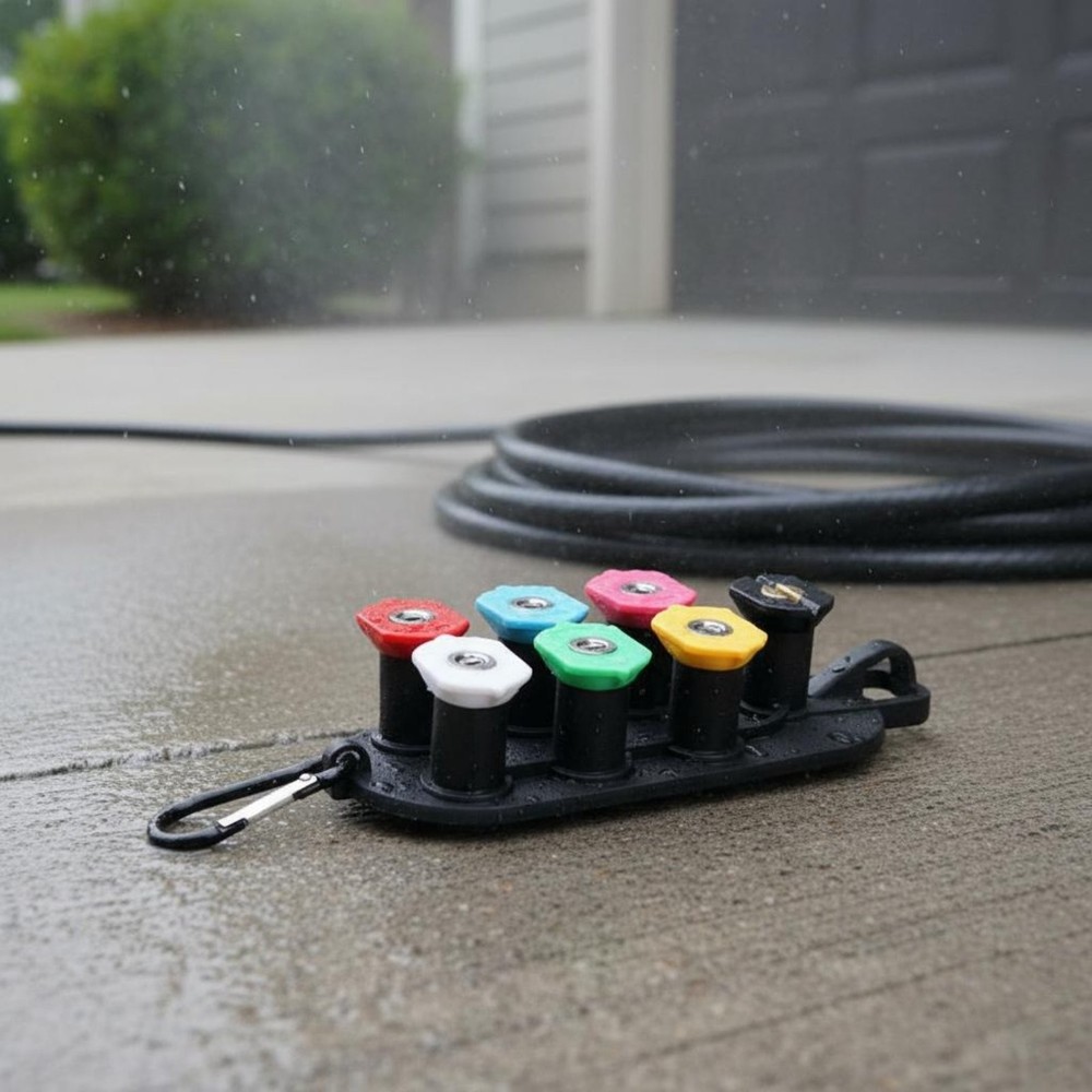 Car Wash Spray Nozzle Tips Includes Holder Quick Connect Spray Tips