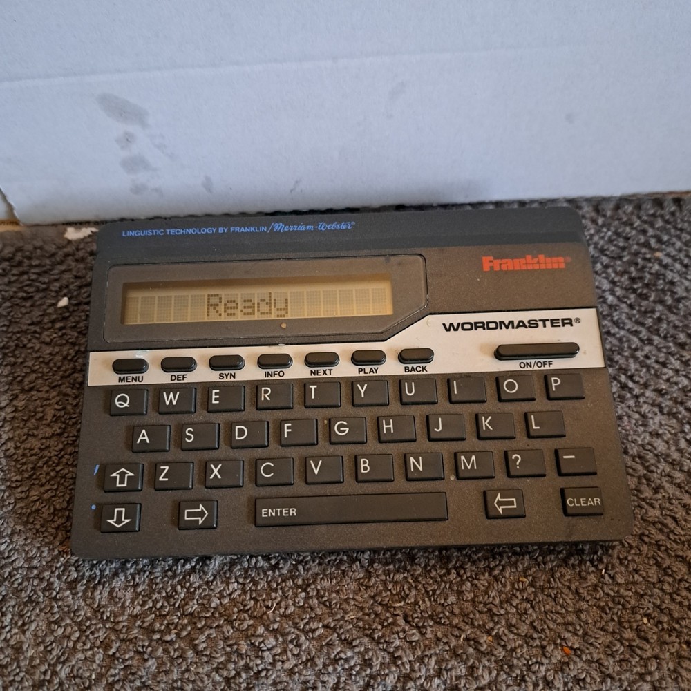 Franklin Wordmaster Delux