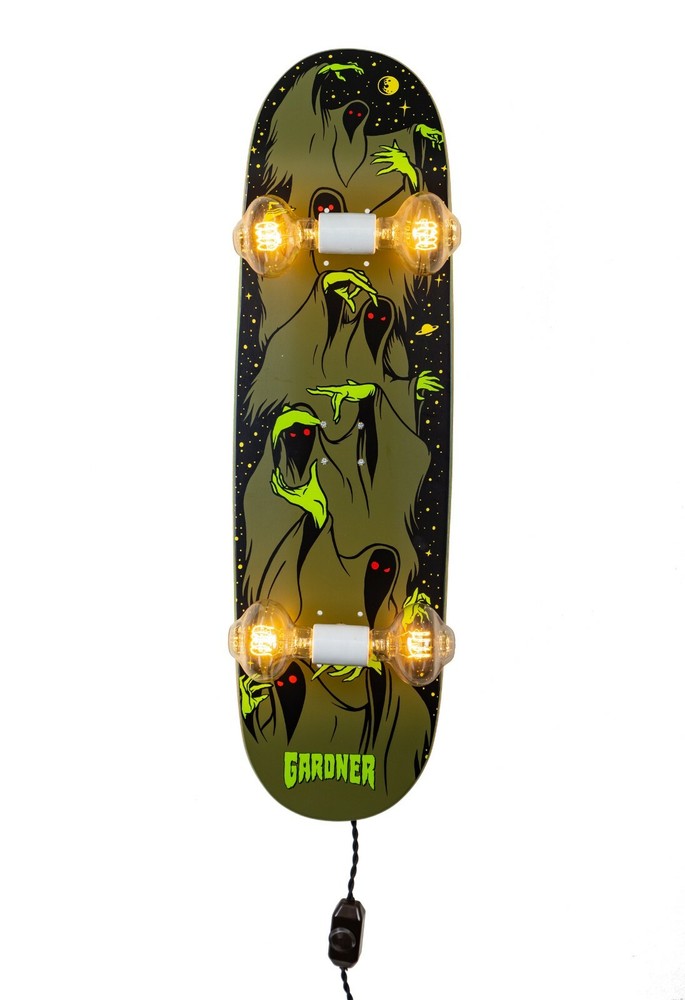 Creature Gardner Ghosts Skateboard Light Whiskertin