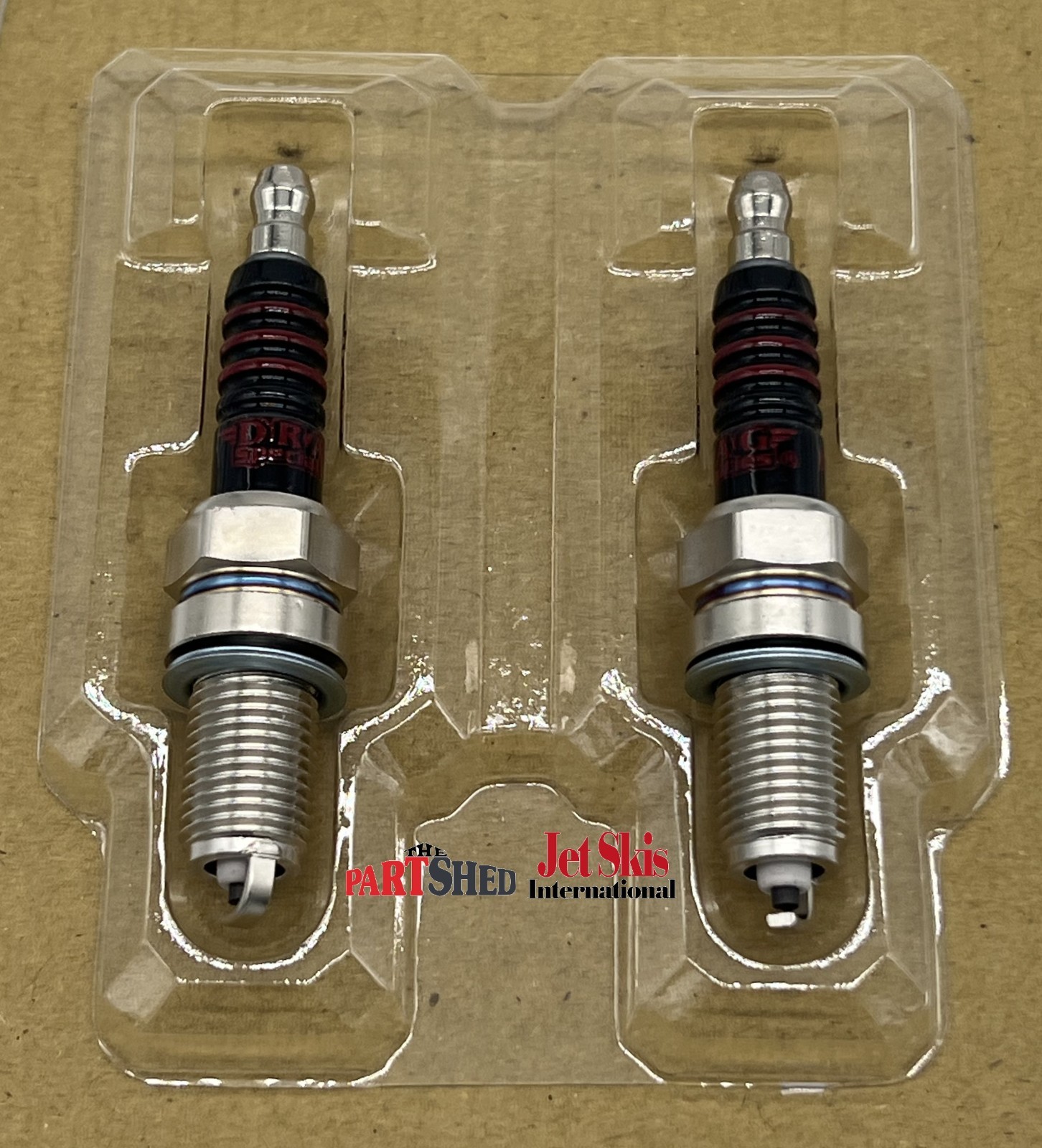 Drag Specialties Performance 2 Spark Plugs DCPR7E 6R12 Harley Twin Cam 1999-2017