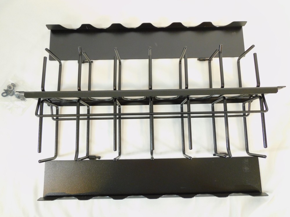 Ring Panel Cable Manager Hubbell HC219CC3N NextFrame Hinged Covers - EXCELLENT