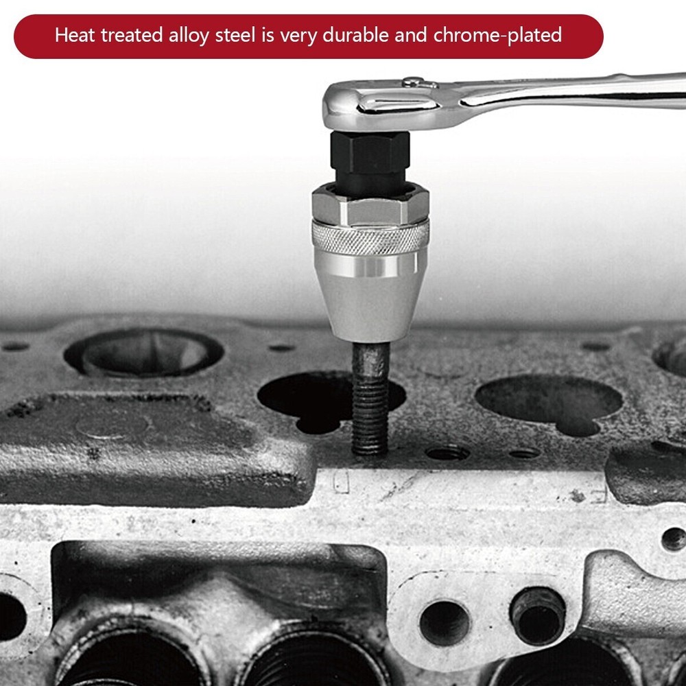 3/8" DRIVE DR UNIVERSAL BROKEN THREAD STUD EXTRACTOR TOOL REMOVER REMOVAL SOCKET