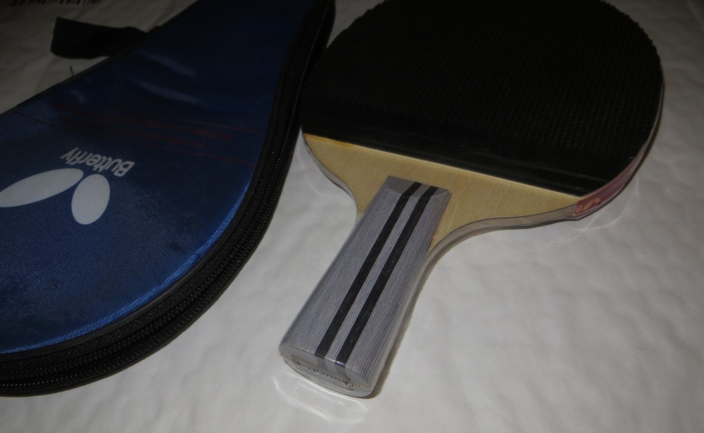 Basic unique style (pips out) rubber table tennis racket bat ping pong paddle $$