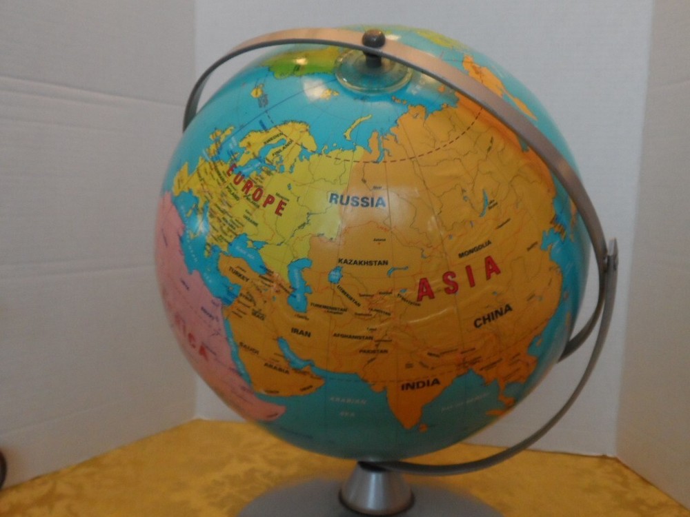 Replogle 12" Rotating World Globe with Stand