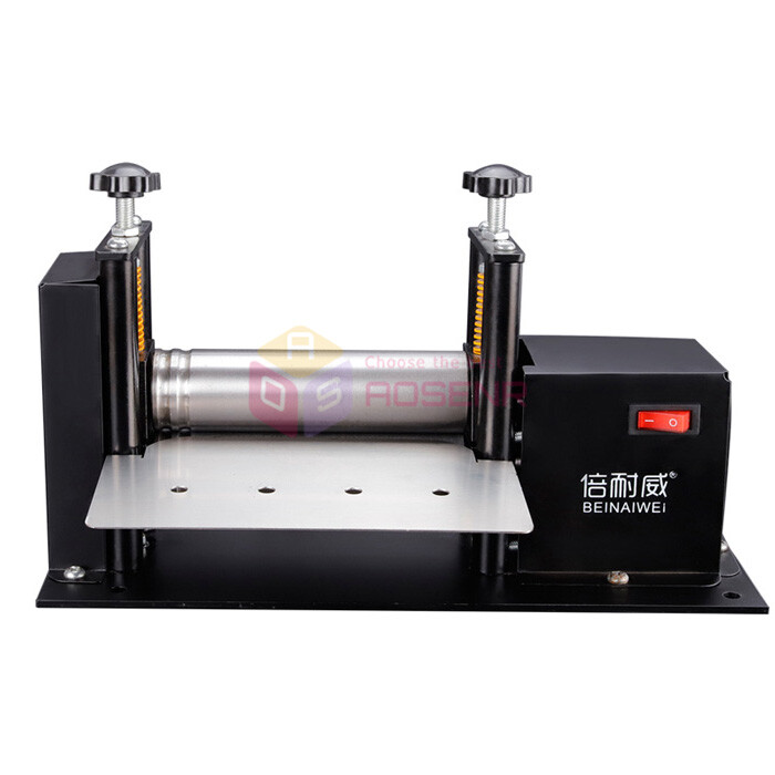 220V Leather Drawing Machine Barrel Pressing Leather Machine Laminating Machine