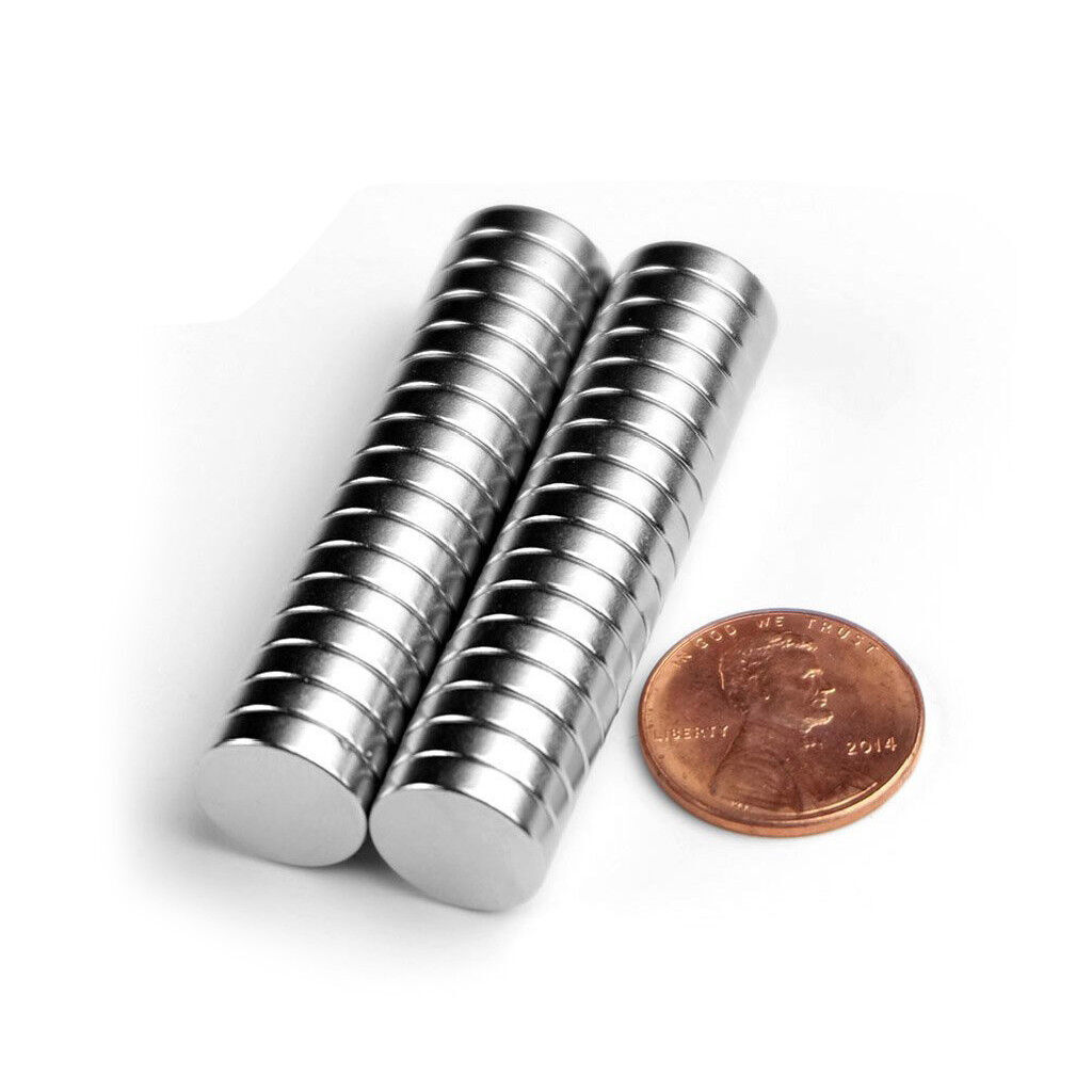 5-100Pcs Various Neodymium Magnet Small Rare Earth Round Disc 10mm 2mm 3mm Thick