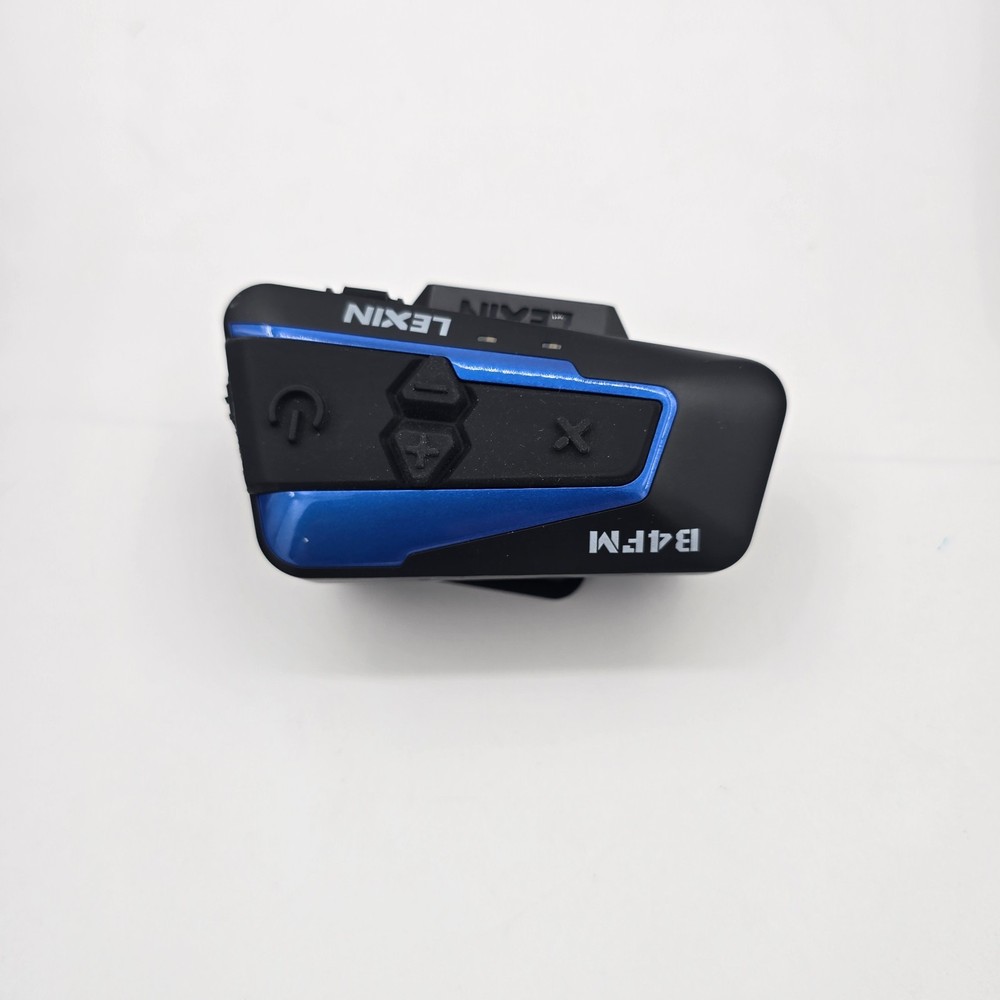LEXIN B4FM Motorcycle Bluetooth Headset, 10 Riders Helmet Bluetooth Intercom.