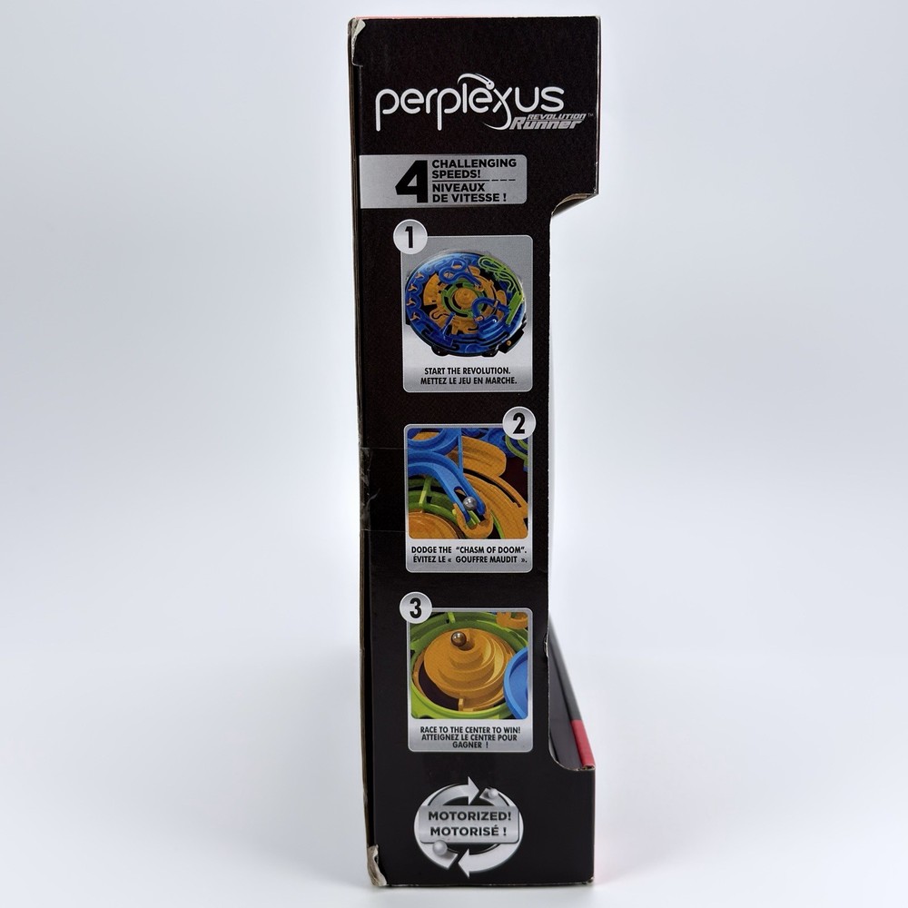Perplexus Revolution Runner Motorized Perpetual 3D Maze Game Spin Master 9+ New