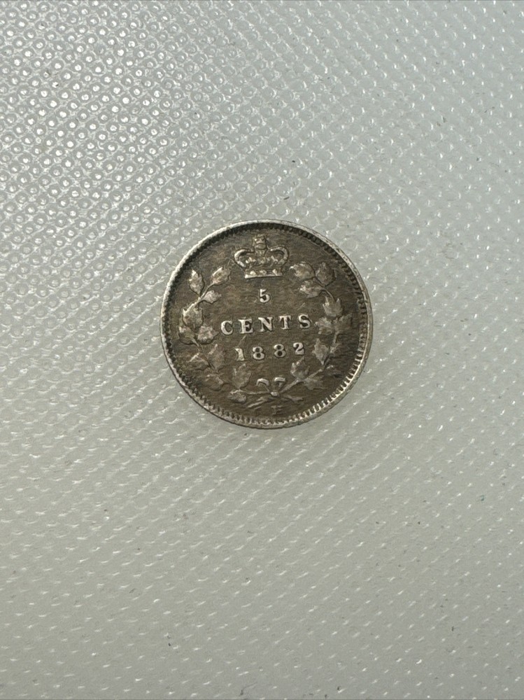 1882 Canada 5 Cent PG