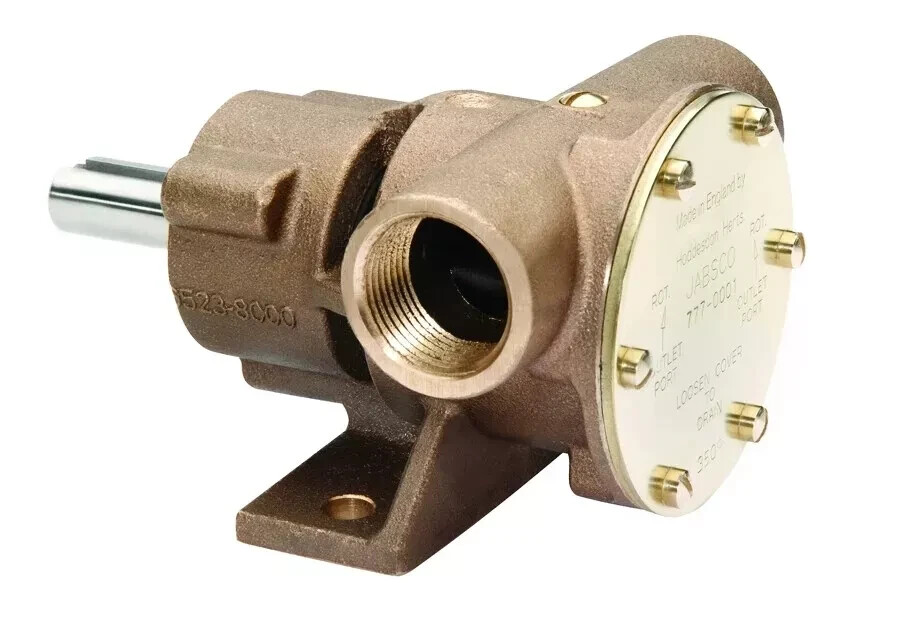 Jabsco 777-9003 Pulley Driven Engine Cooling Pump w/Nitrile Impeller