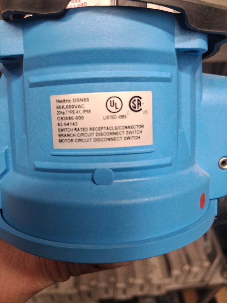New!Meltric DSN60 63-64143
