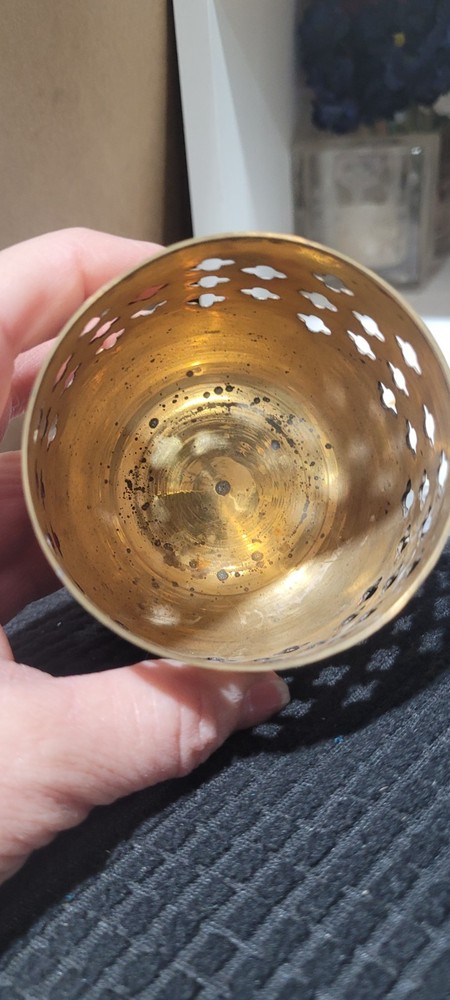 Vintage Brass Incense Holder