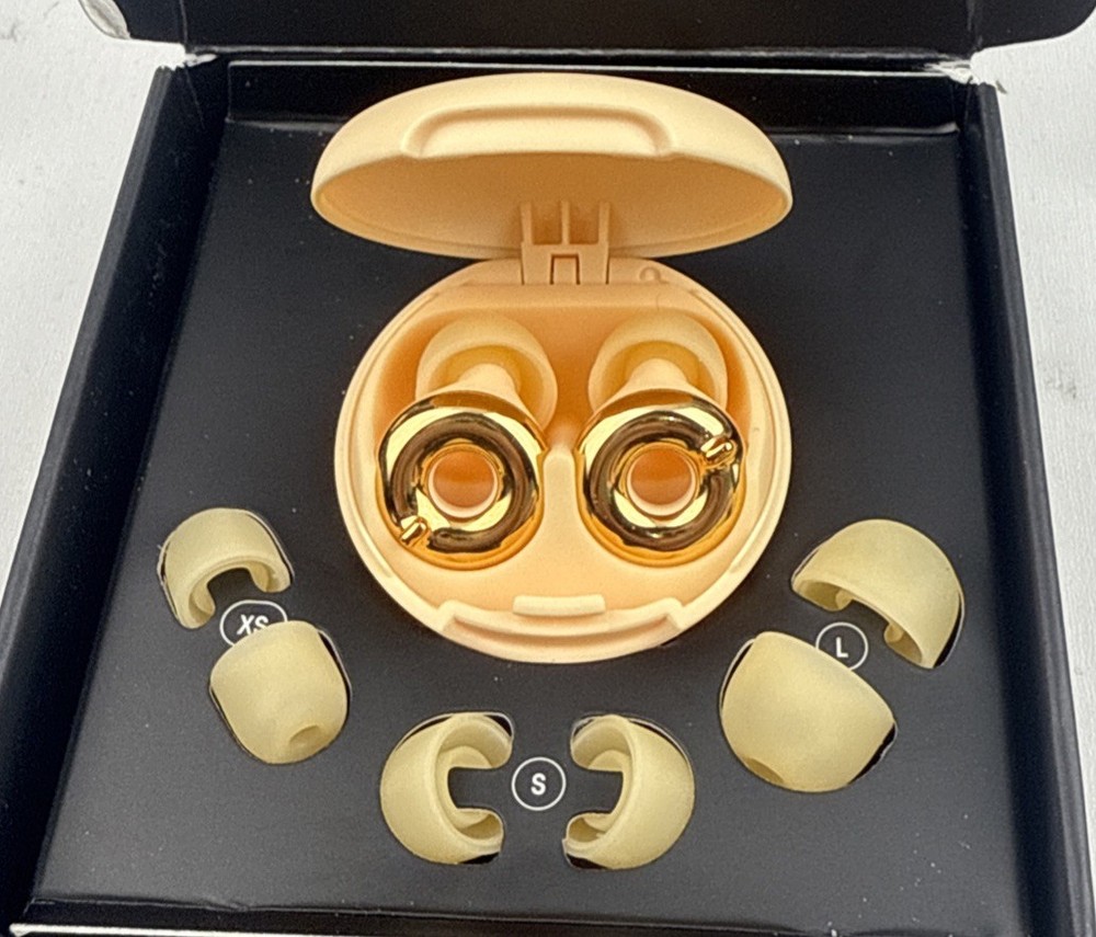Loop Switch 2 Earplugs Multi-Mode Noise Reducing Adjustable - Gold