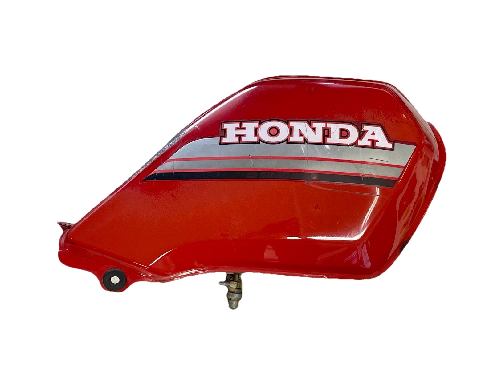 1985-87 Honda ATC 250ES Big Red Gas Fuel Tank OEM W/ KEIHIN Petcock Rust Free