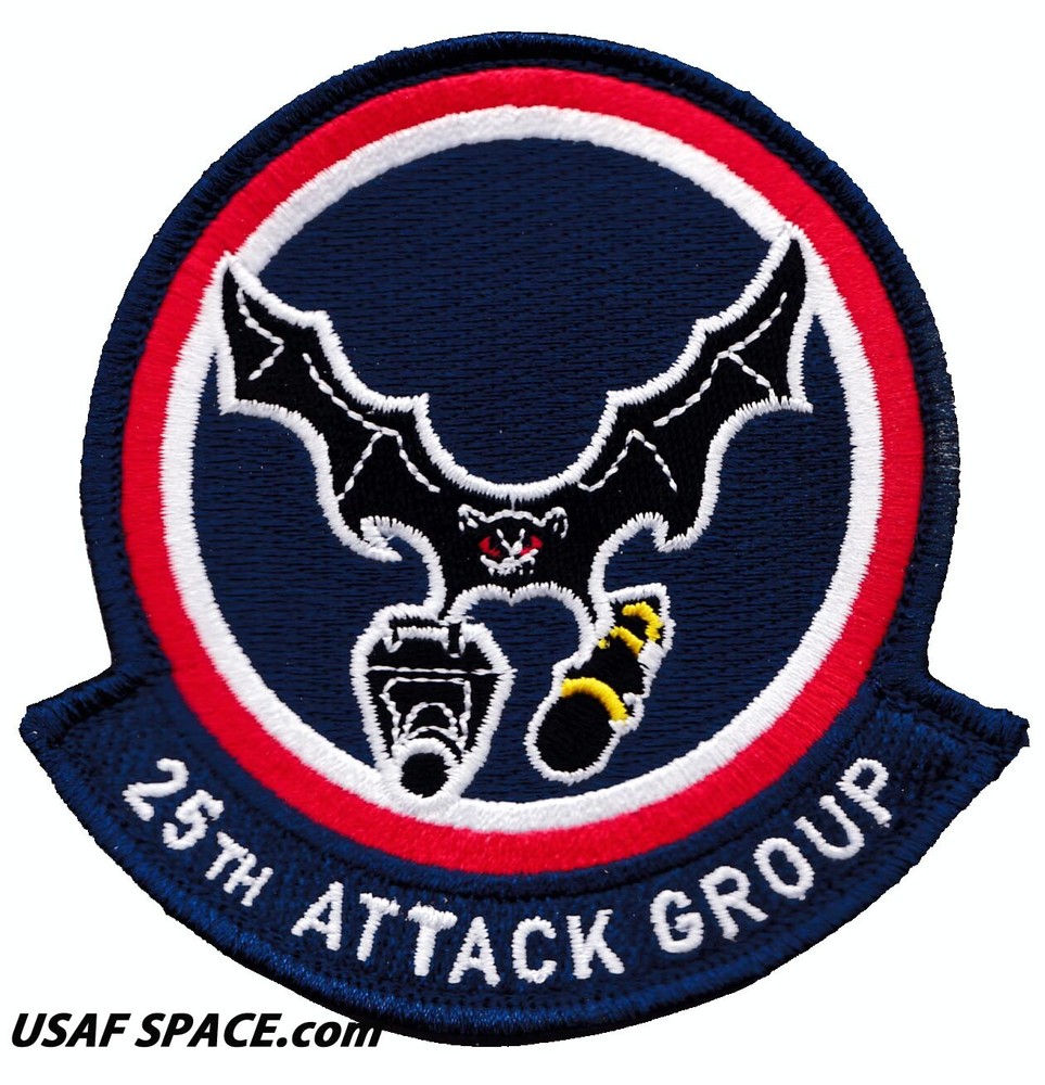 USAF 25TH ATTACK GROUP - MQ-9 REAPER UAV - SHAW AFB, SC - ORIGINAL VEL PATCH
