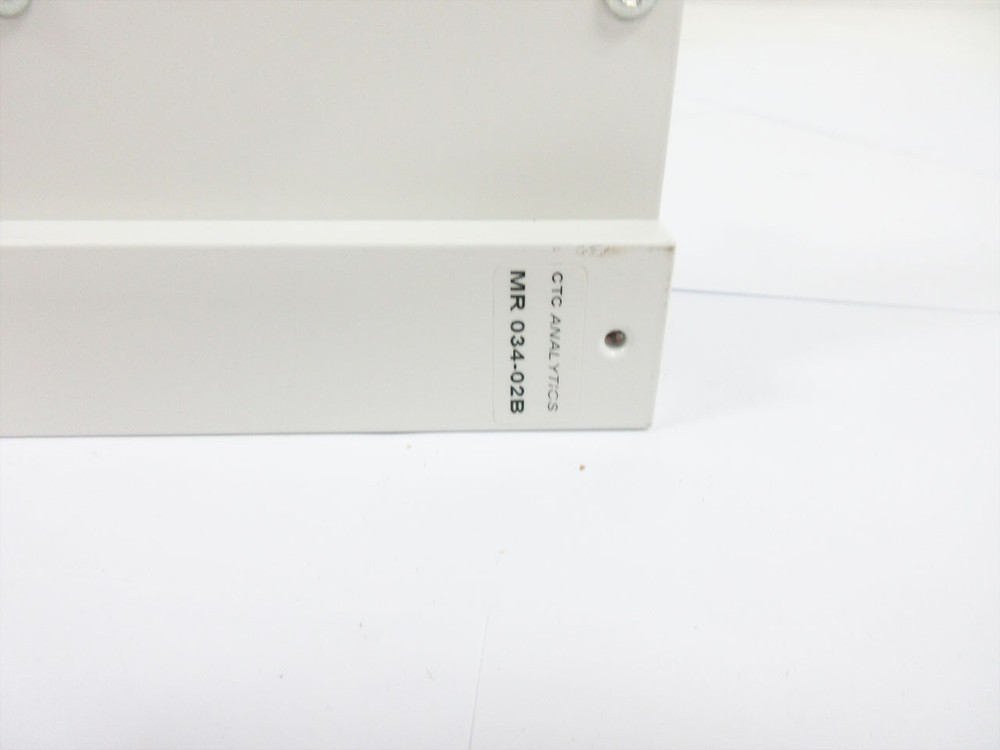 CTC ANALYTICS MM 01-01F WASH PART & MR 034-02B LIQUID PLATFORM - INCOMPLETE