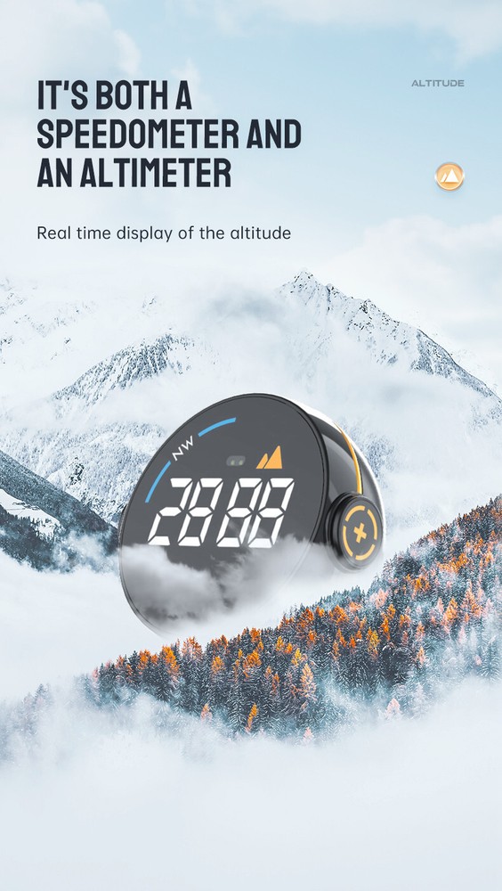 Digital Car GPS Indicator Speedometer Head Up Display MPH/KMH Overspeed Alarm