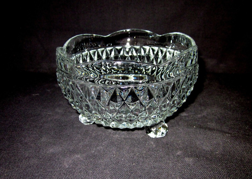 Leaded Glass Bowl