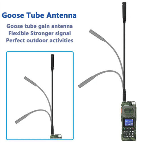 Baofeng UV-25 Walkie Talkie Long Range Tri-power Two Way Radio&Bluetooth Mic X2