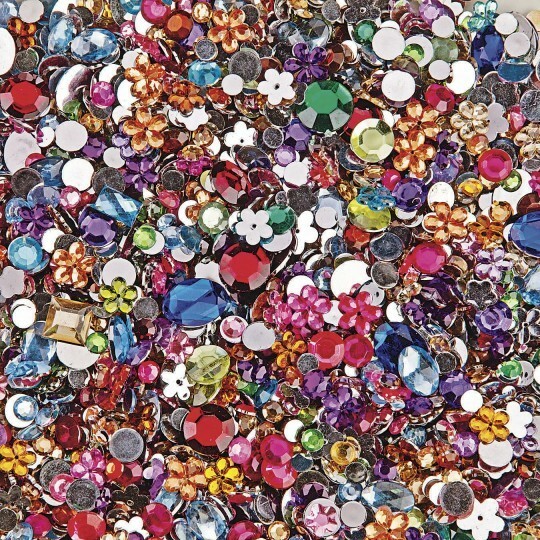 Faceted Gemstone Assortment, 1/2lb Bag