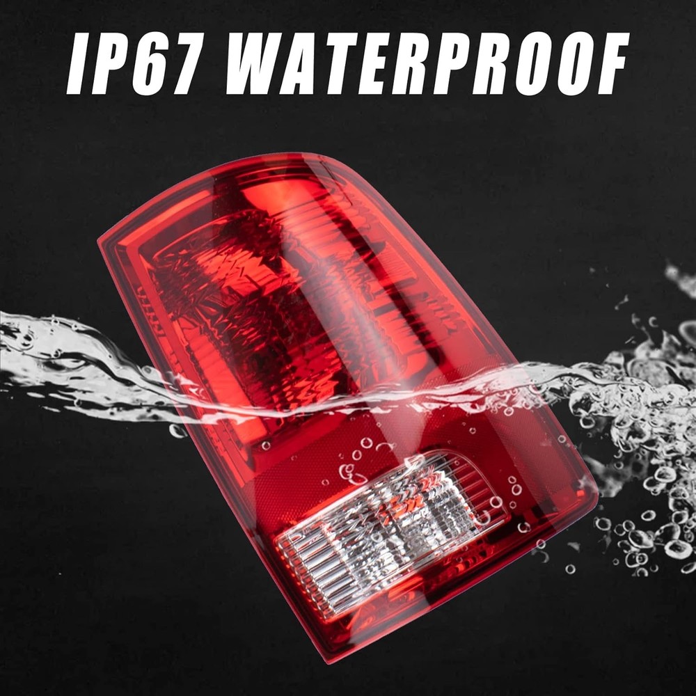Right Side Tail Light Assembly Compatible With Dodge Ram Right Passenger Side