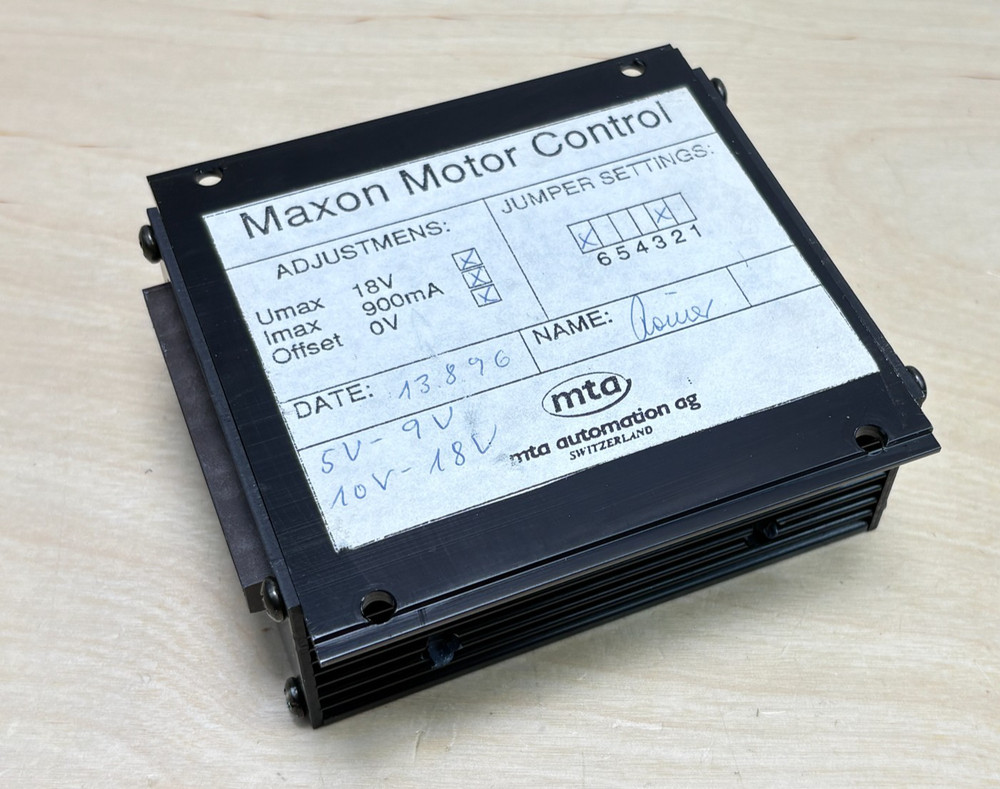 Maxon MMC-QR030024-02LD00A Motor Control mmc-Linear Servo