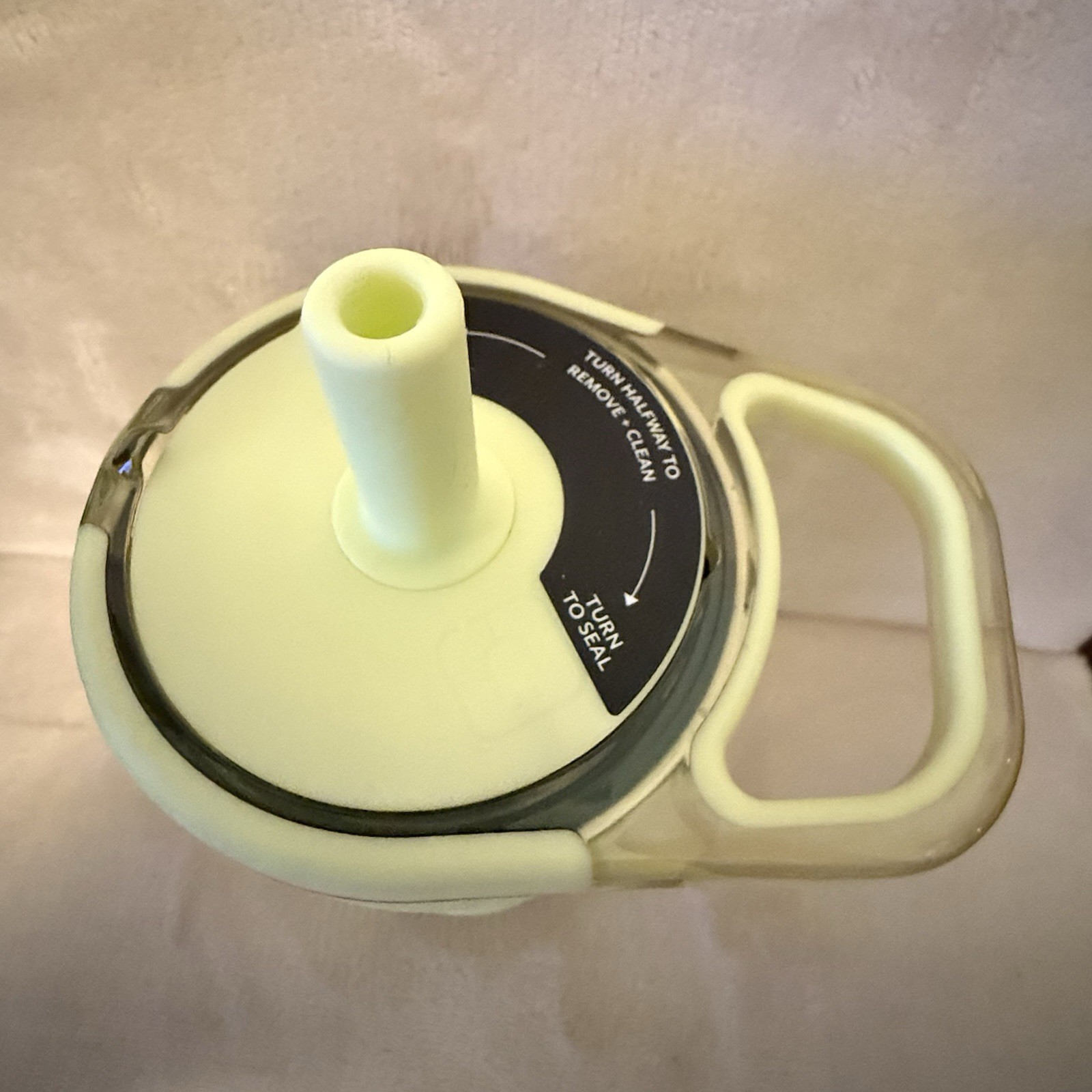 BrüMate | 12 oz LEAP | Straw Travel Kids Tumbler Prickly Pear Yellow