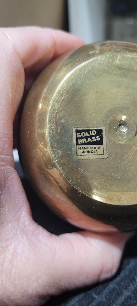 Vintage Brass Incense Holder