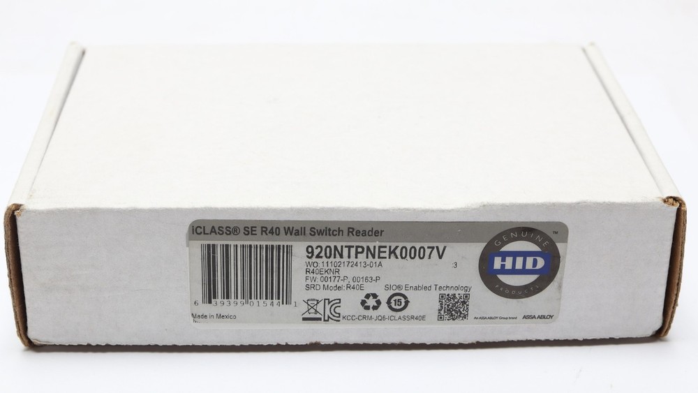 HID 920NTPNEK0007V Multiclass RP40 Smart Card Reader