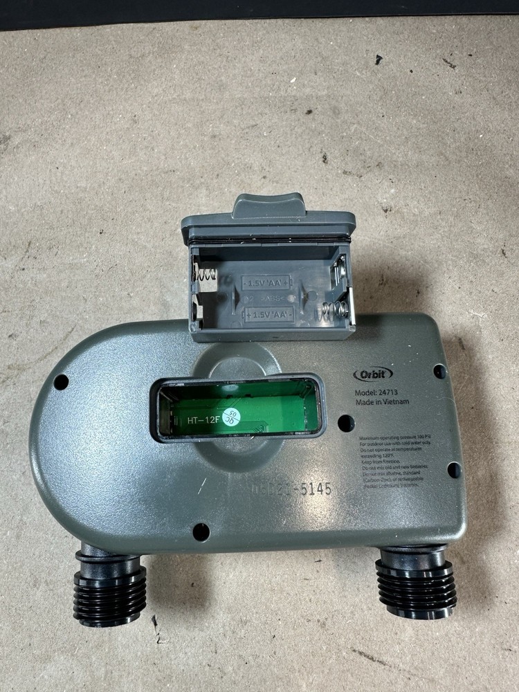 Orbit Conserve Digital Water Timer 2 Outlet - Programmable Model 24713