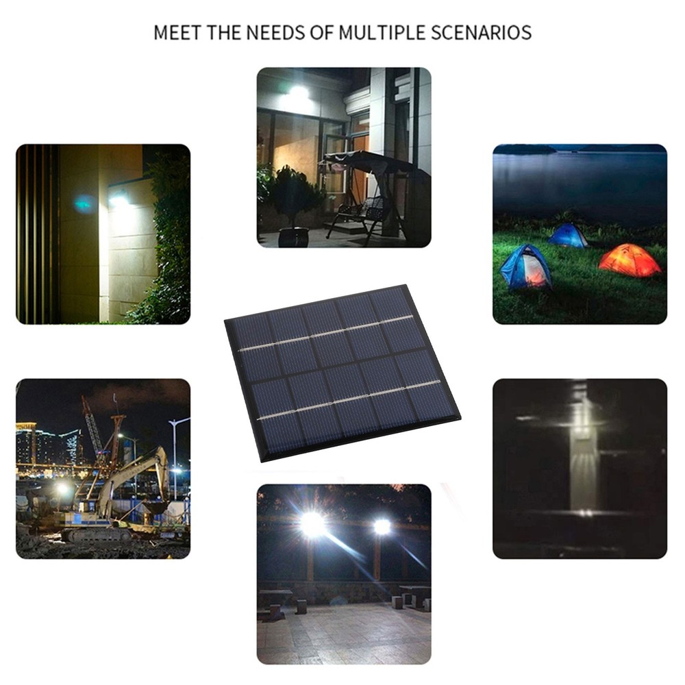 Outdoor Solar Panel 3W Solar Panel High Efficiency Low Light Performance
