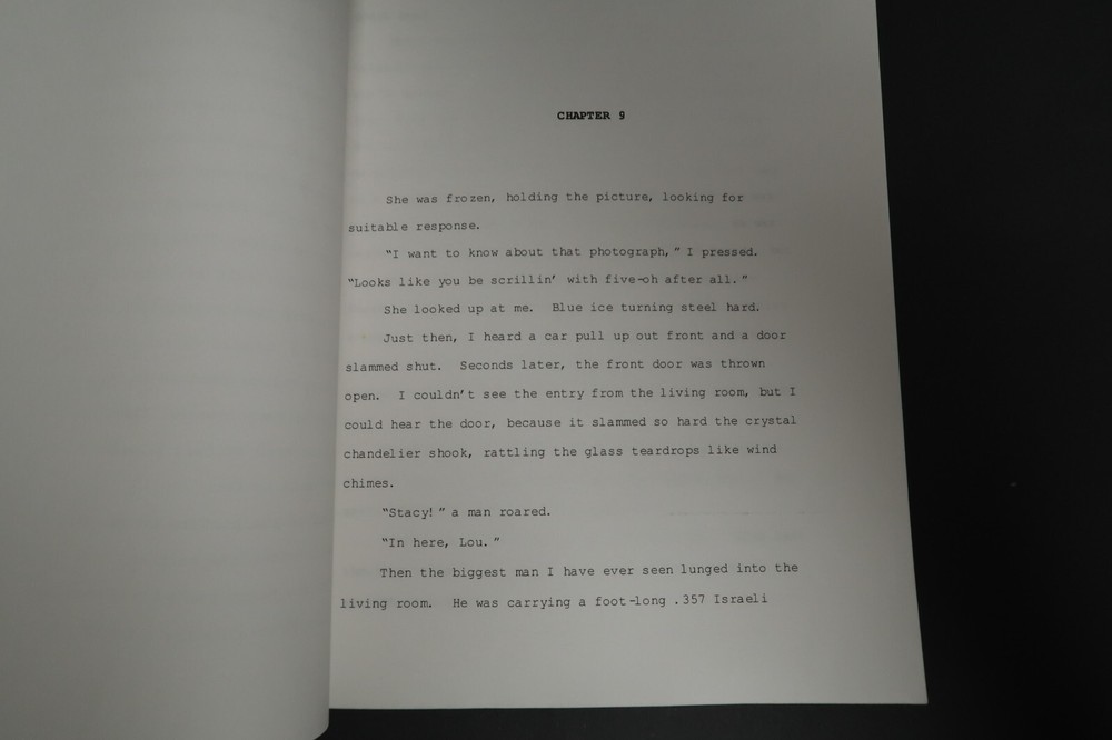 White Sister Original Book Script Stephen J. Cannell Scully Studios Collection