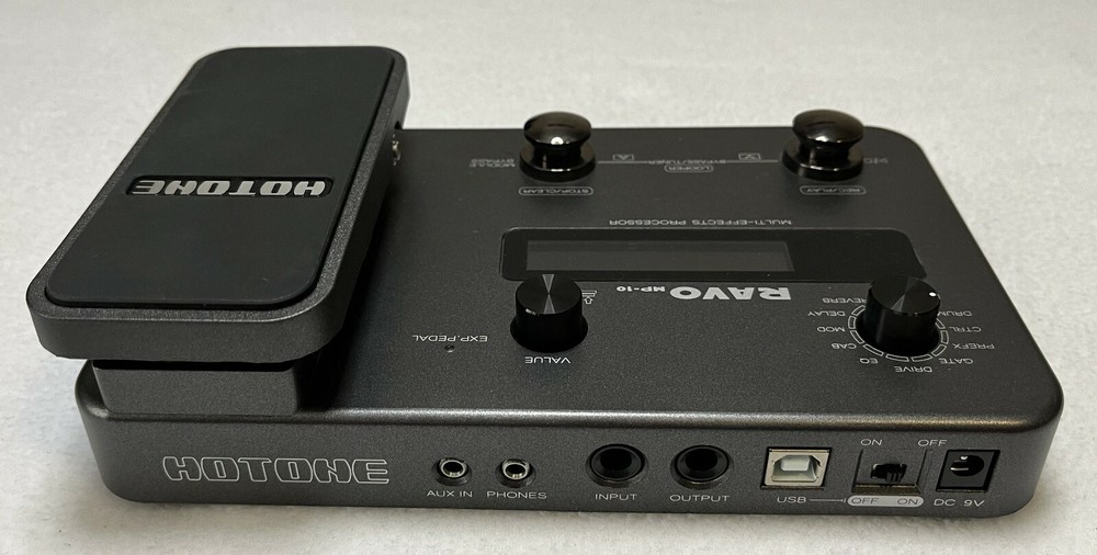 RAVO MP10 Hotone - Multi-effects processor & USB Interface w/Manual Open Box