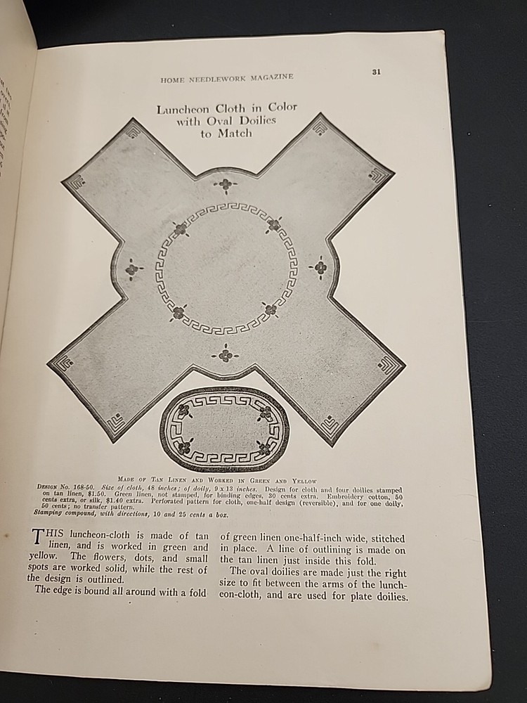 Home Needlework Magazine - August 1916