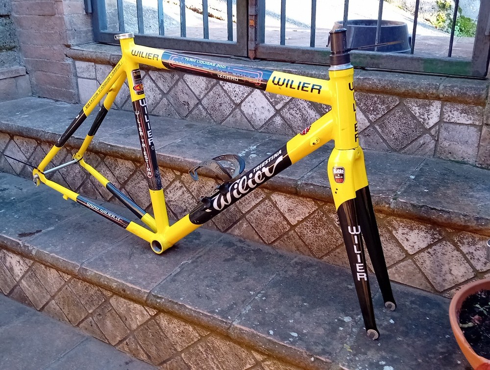 Wilier Izoard Team Liquid 2001 Frame And Fork