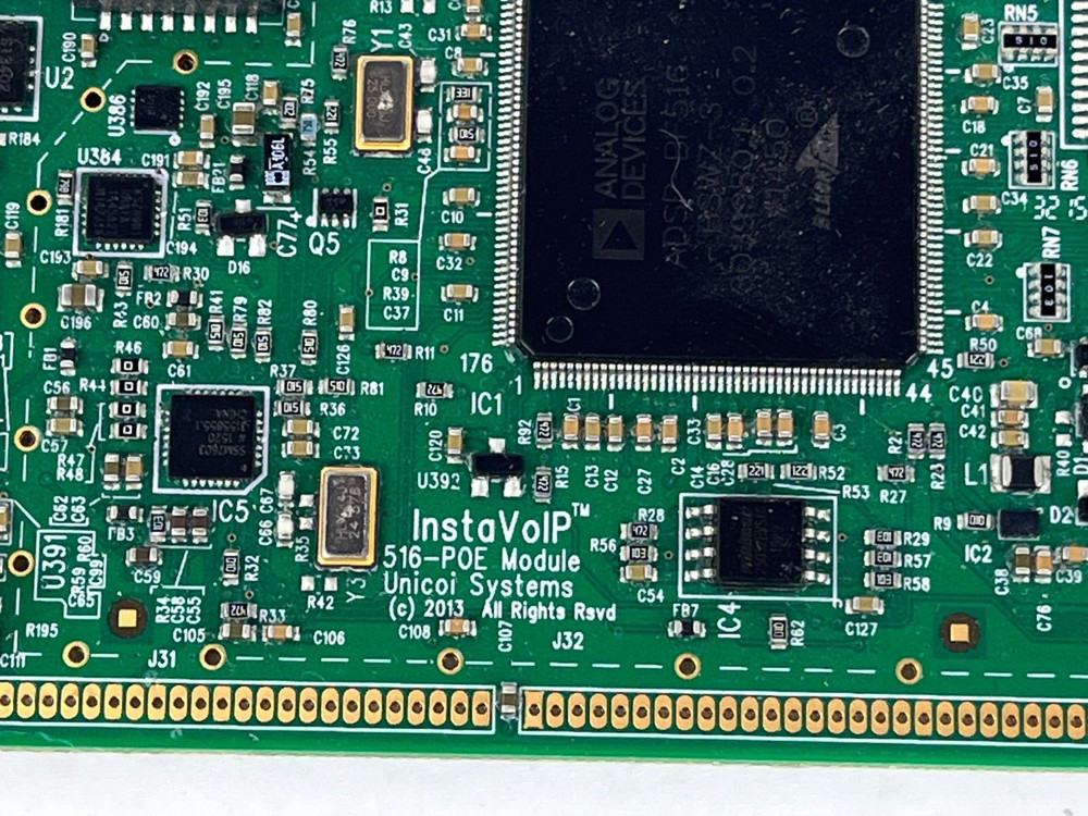 Unicoi Systems 516-POE Module Speaker Intercom Microphone Circuit Board Hardware