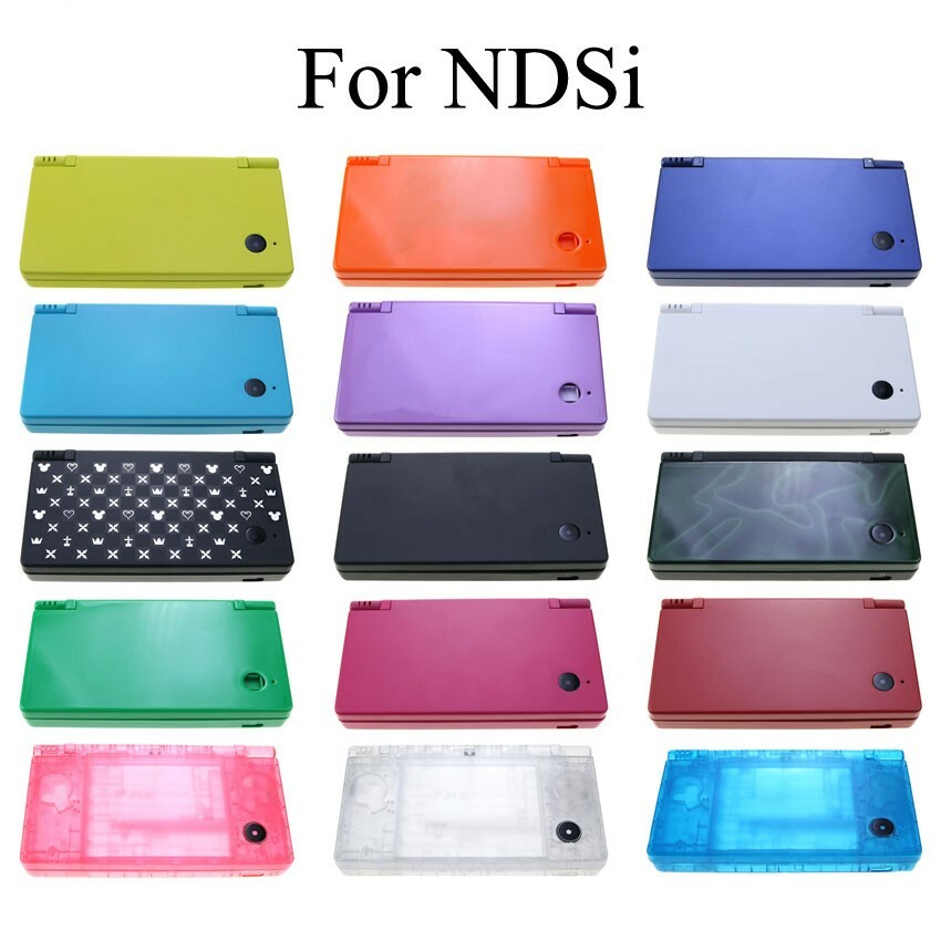 Full Housing Shell Case Replacement Screen Lens Cover Buttons Kit For DSi NDSi