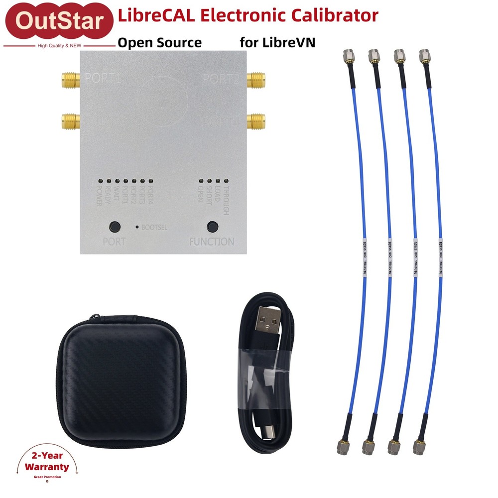 LibreCAL Electronic Calibrator Opensource Hardware for LibreVNA Calibration Kit