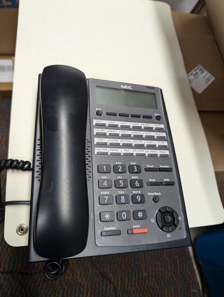 NEC IP4WW-24TXH-B-TEL (BK)