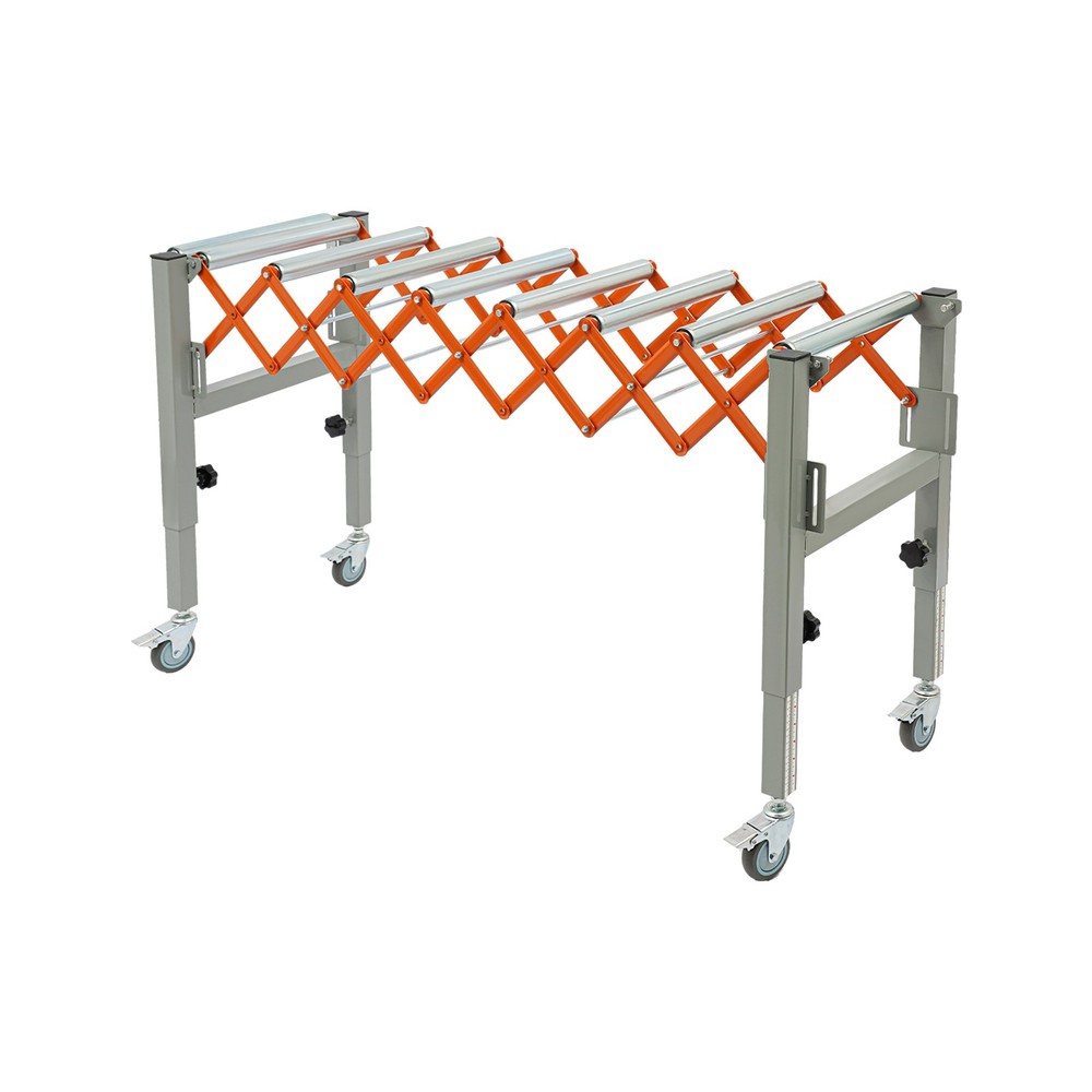 Adjustable Conveyor Table Flexible & Extendable Conveyor Roller Table 50kg max.