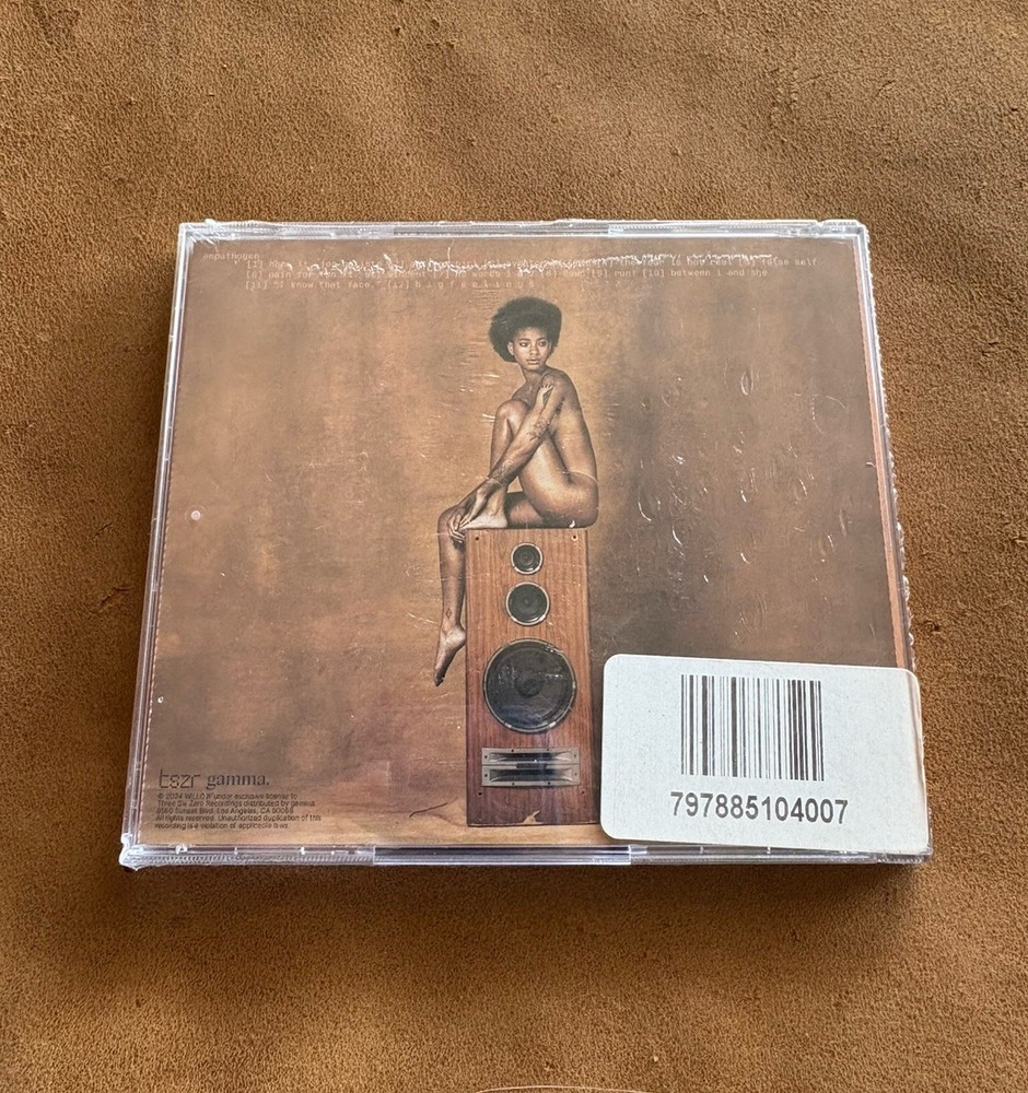 Brand new Unopened Willow Smith Signed CD Empathogen